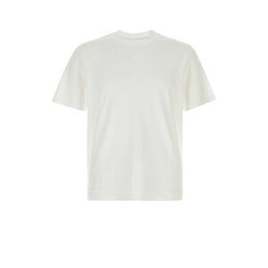 Fedeli Men White Cotton T-Shirt